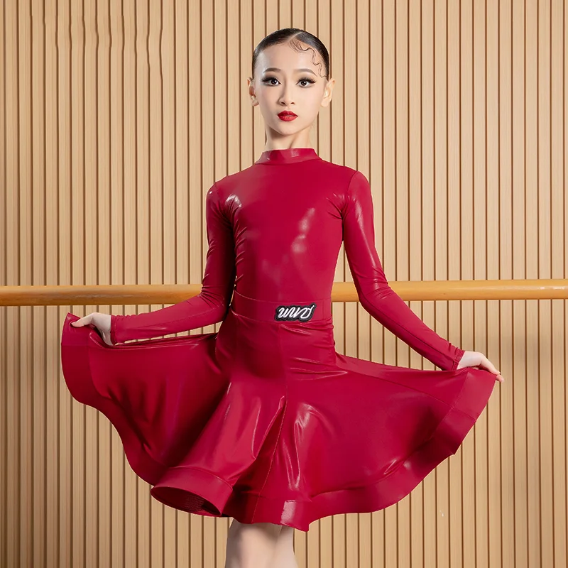Детский профессиональный танцевальный костюм, детские платья для бальных танцев, кожаный костюм для соревнований по латинским танцам для девочек, SL15040
Детский профессиональный танцевальный костюм, детские платья для бальных танцев, кожаный костюм для соревнований по латинским танцам для девочек, SL15040