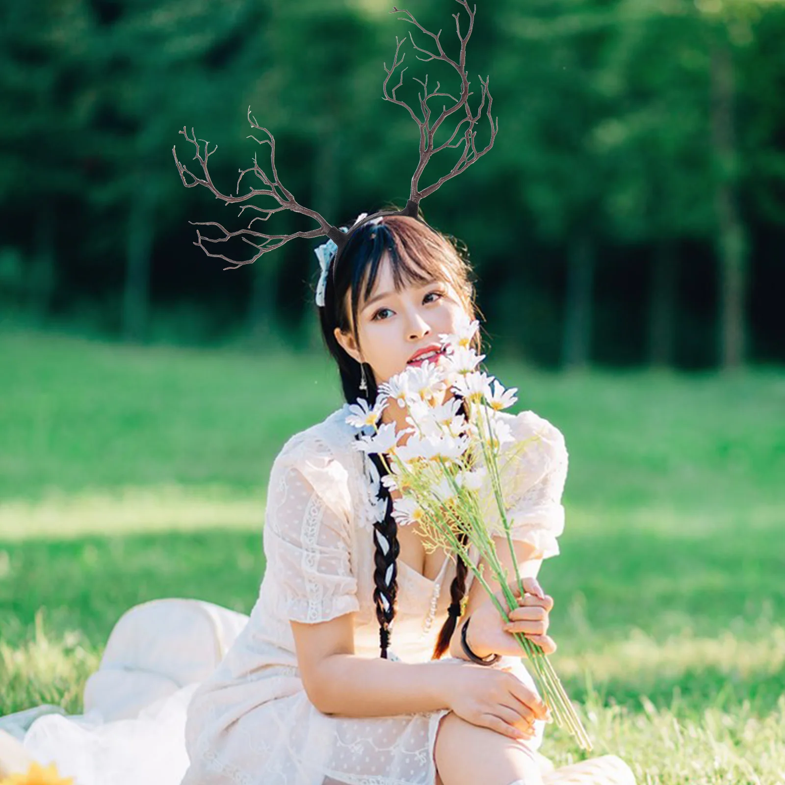 Reindeer Antler Hair Decor Xmas Party Headband Female Costume Accessory Durable Lightweight Festival Decoration Antler
Reindeer Antler Hair Decor Xmas Party Headband Female Costume Accessory Durable Lightweight Festival Decoration Antler