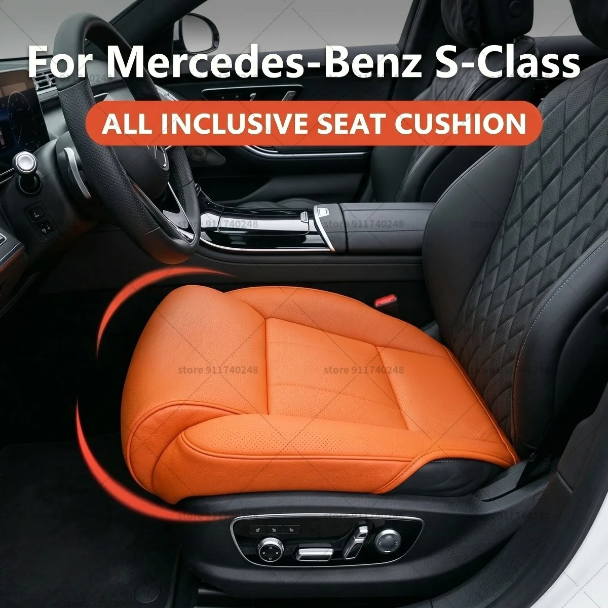 For Mercedes-Benz S-Class Seat Leg Support Extension Cushion Thigh Support Pillow Memory Foam Leg Extender Interior Accessories
For Mercedes-Benz S-Class Seat Leg Support Extension Cushion Thigh Support Pillow Memory Foam Leg Extender Interior Accessories
