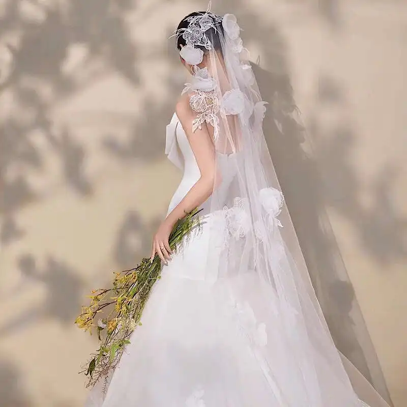 Bridal luxury petal handmade headband long style floor mopping new wedding forest style photo sample headband wedding
Bridal luxury petal handmade headband long style floor mopping new wedding forest style photo sample headband wedding