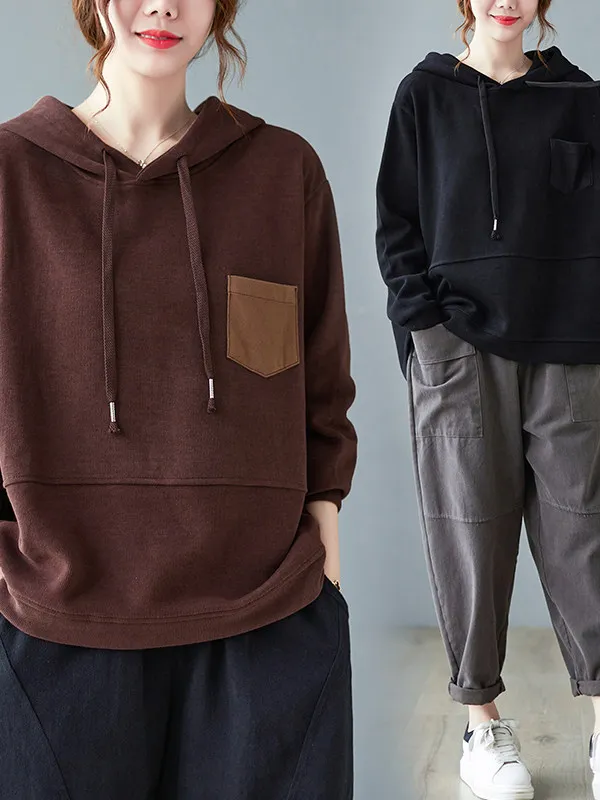 Повседневная свободная удлиненная толстовка с капюшоном для женщин, в стиле ретро, для отдыха, универсальный весенний топ большого размера, модная женская футболка
Повседневная свободная удлиненная толстовка с капюшоном для женщин, в стиле ретро, для отдыха, универсальный весенний топ большого размера, модная женская футболка