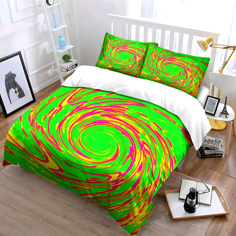 "Vivid Abstract Art Set Decoration" Soft Skin-Friendly Bedding Set Includes 1 Duvet Cover And 2 Pillowcase, Gift
"Vivid Abstract Art Set Decoration" Soft Skin-Friendly Bedding Set Includes 1 Duvet Cover And 2 Pillowcase, Gift