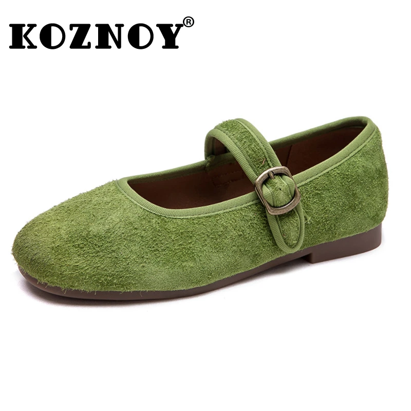 Koznoy 1.5cm Ethnic Cow Suede Genuine Leather Women Flats Leisure Fashion Chunky Sneaker Buckle Summer Loafer Comfy Shoes
Koznoy 1.5cm Ethnic Cow Suede Genuine Leather Women Flats Leisure Fashion Chunky Sneaker Buckle Summer Loafer Comfy Shoes