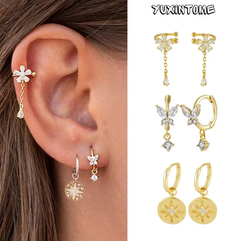 925 Sterling Silver Needle Colorful Crystal Butterfly hoop Earrings for Women Shiny Metal Ring Pendant Earrings Fashion Jewelry
925 Sterling Silver Needle Colorful Crystal Butterfly hoop Earrings for Women Shiny Metal Ring Pendant Earrings Fashion Jewelry