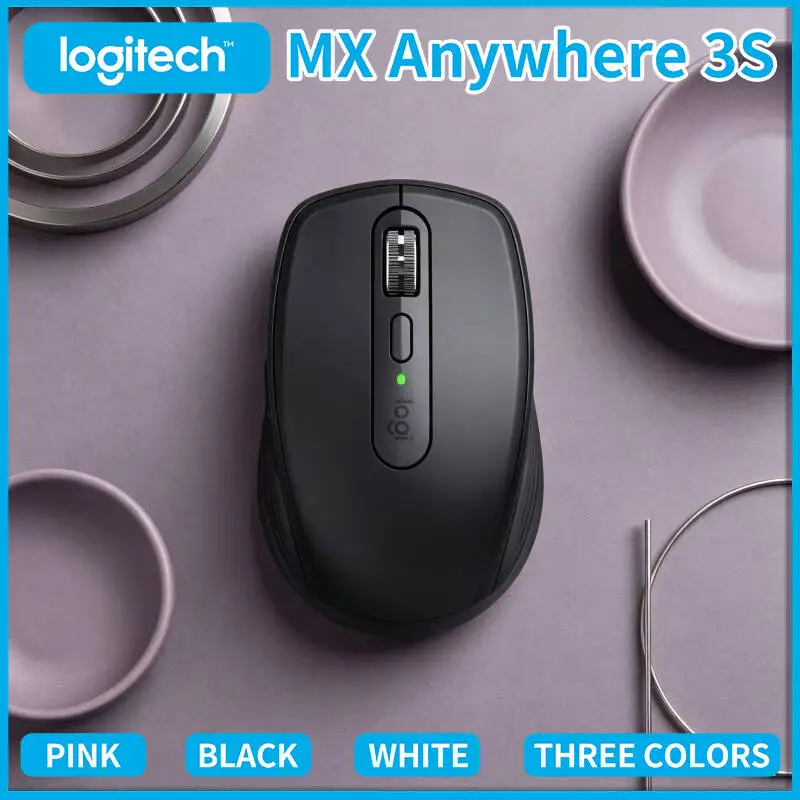 Logitech MX Anywhere 3S Wireless Mouse - 8000 DPI, Hyper-Scroll, Silent Click, Anti-Slip Grip, Travel-Ready Build for Trip
Logitech MX Anywhere 3S Wireless Mouse - 8000 DPI, Hyper-Scroll, Silent Click, Anti-Slip Grip, Travel-Ready Build for Trip