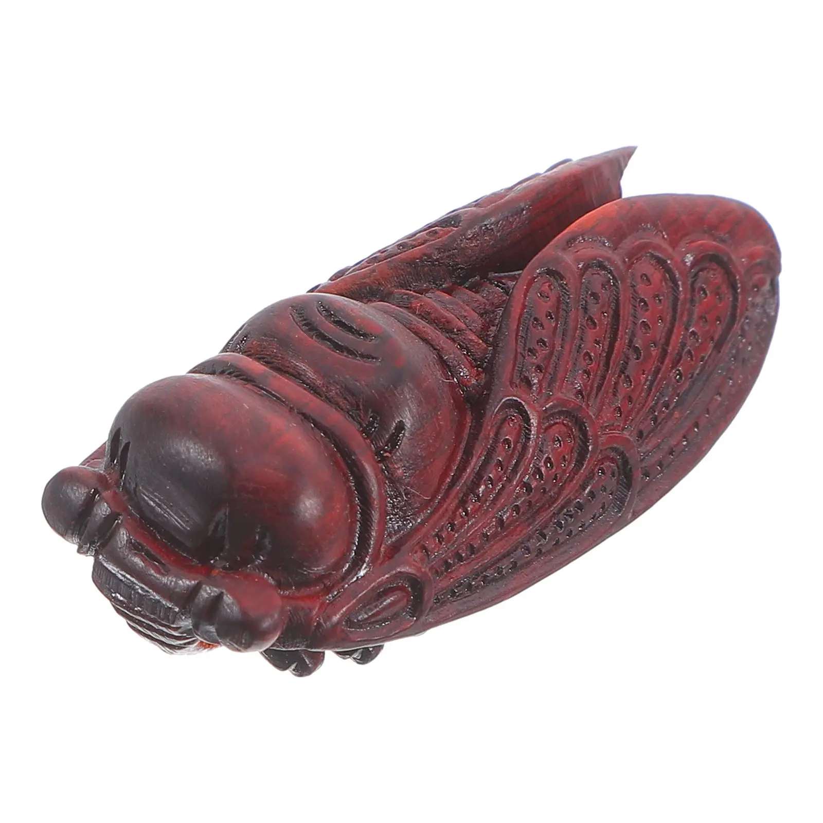 Carved Cicada Ornaments Decorative Statue Desktop Wood Figurine Office Miniature Models Wooden Statue Small Decoration
Carved Cicada Ornaments Decorative Statue Desktop Wood Figurine Office Miniature Models Wooden Statue Small Decoration