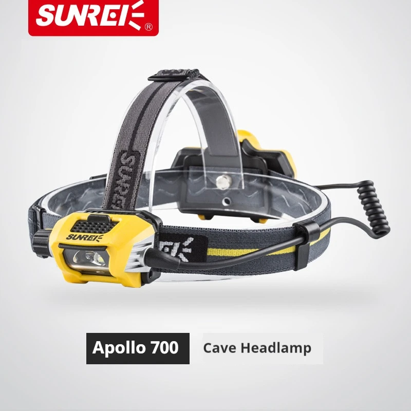 SUNREI outdoor camping adventure fishing headlamp strong light head-mounted rechargeable mining lamp Apollo 700
SUNREI outdoor camping adventure fishing headlamp strong light head-mounted rechargeable mining lamp Apollo 700