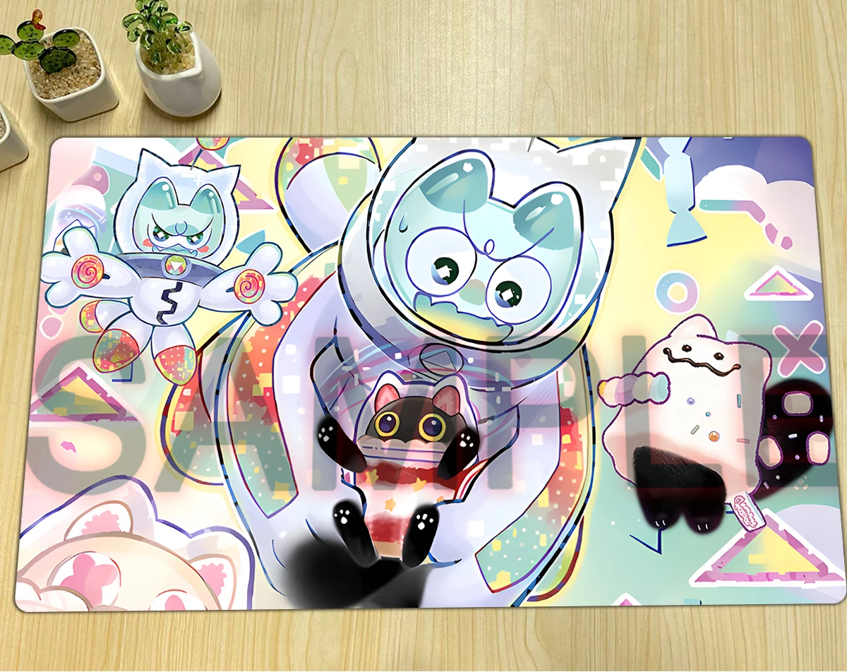 YuGiOh Cupsy Yummy Way Playmat Yummy Snatchy TCG Marshmao CCG Mat Board Game Pad Trading Card Game Mat Rubber Mousepad Free Bag
YuGiOh Cupsy Yummy Way Playmat Yummy Snatchy TCG Marshmao CCG Mat Board Game Pad Trading Card Game Mat Rubber Mousepad Free Bag