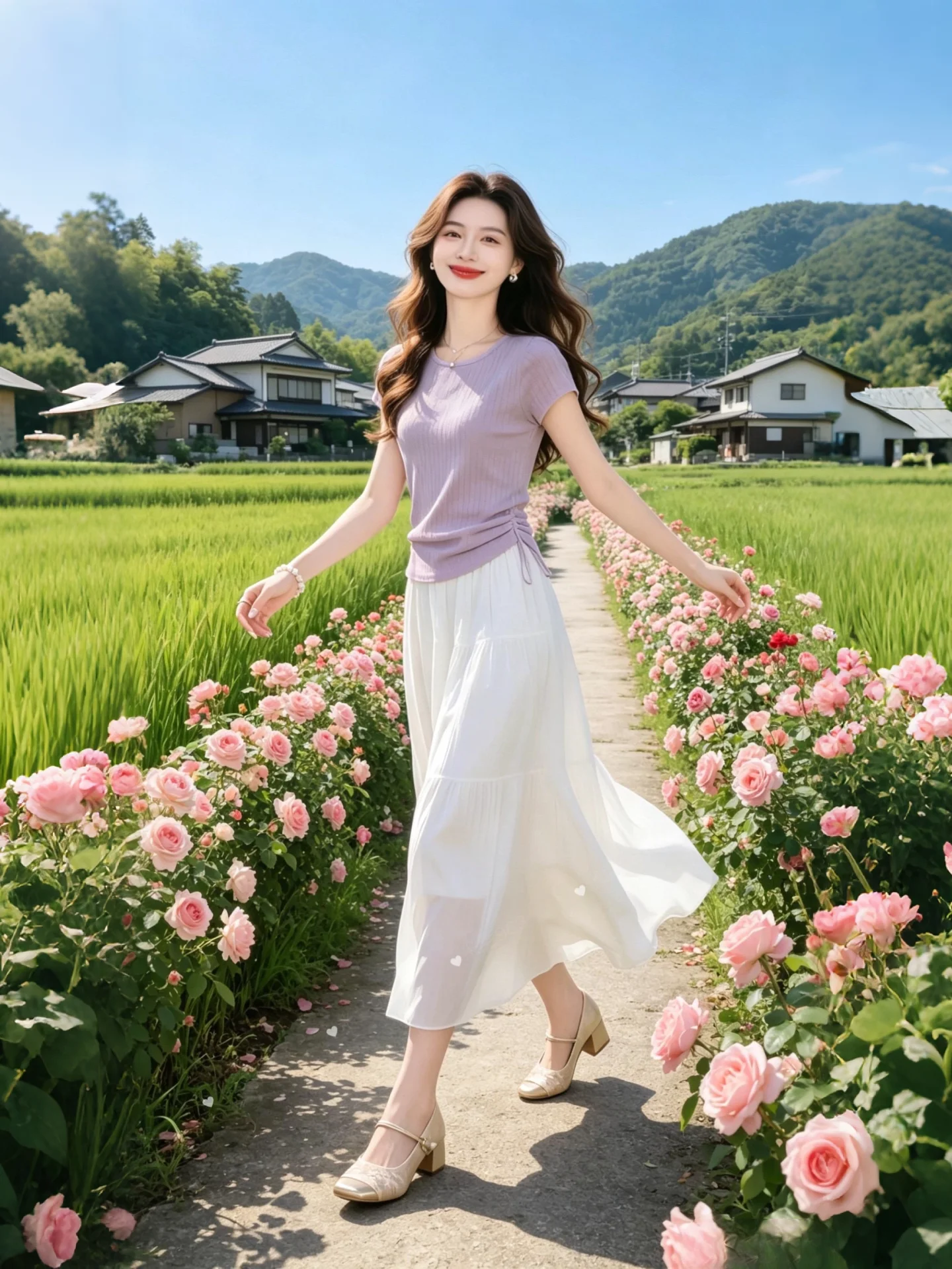 Summer 2026 Fashionable Pure Color Versatile Simple Style Top And Skirt Set Breathable Lightweight High Waist Commute Style W...
Summer 2026 Fashionable Pure Color Versatile Simple Style Top And Skirt Set Breathable Lightweight High Waist Commute Style W...