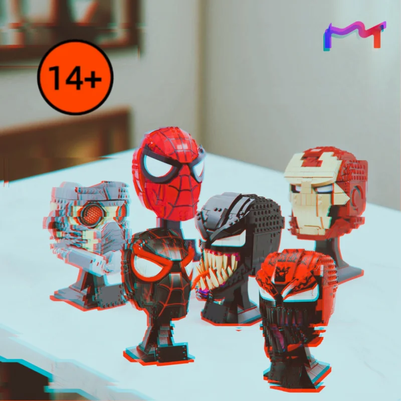 2026 НОВЫЙ Disney Heroes Venom Ironm Spider Star-Lord Мстители Маска Шлем Модель Строительные блоки Кирпичи Игрушки Подарки на день рождения
2026 НОВЫЙ Disney Heroes Venom Ironm Spider Star-Lord Мстители Маска Шлем Модель Строительные блоки Кирпичи Игрушки Подарки на день рождения