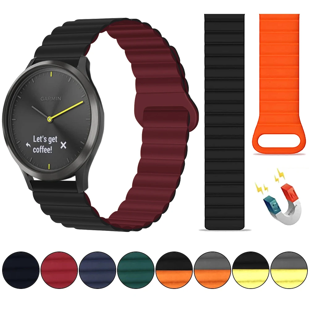 Магнитный ремешок для Garmin Vivoactive 3 CAME 2 SQ Vivoactive 4 Forerunner 645 245, ремешок для часов, аксессуары, браслет для часов
Магнитный ремешок для Garmin Vivoactive 3 CAME 2 SQ Vivoactive 4 Forerunner 645 245, ремешок для часов, аксессуары, браслет для часов