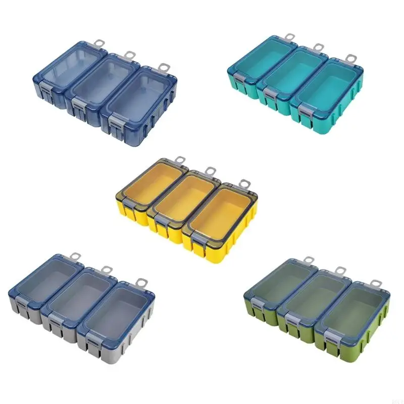 652F 3Pcs Waterproofs Portable Tackle Box Organizers Luminously Fishing Accessory Box Sea Fishing Tackle Box Easy to Use
652F 3Pcs Waterproofs Portable Tackle Box Organizers Luminously Fishing Accessory Box Sea Fishing Tackle Box Easy to Use