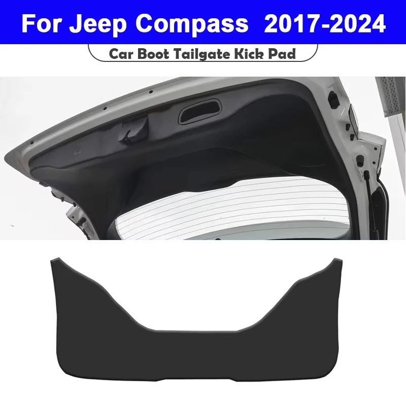 For Jeep Compass 2017-2024 Trunk Tailgate Guard Pad Leather Rear Trunk Door Protective Car Interior Accessories
For Jeep Compass 2017-2024 Trunk Tailgate Guard Pad Leather Rear Trunk Door Protective Car Interior Accessories