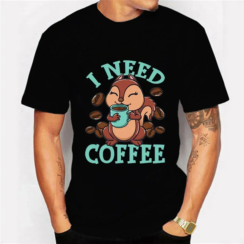 FP I Need Coffee Graphic Tshirt Funny Lazy Squirrels Fashion Harajuku T-shirt Oversize Men Brand Hip Hop Tops
FP I Need Coffee Graphic Tshirt Funny Lazy Squirrels Fashion Harajuku T-shirt Oversize Men Brand Hip Hop Tops
