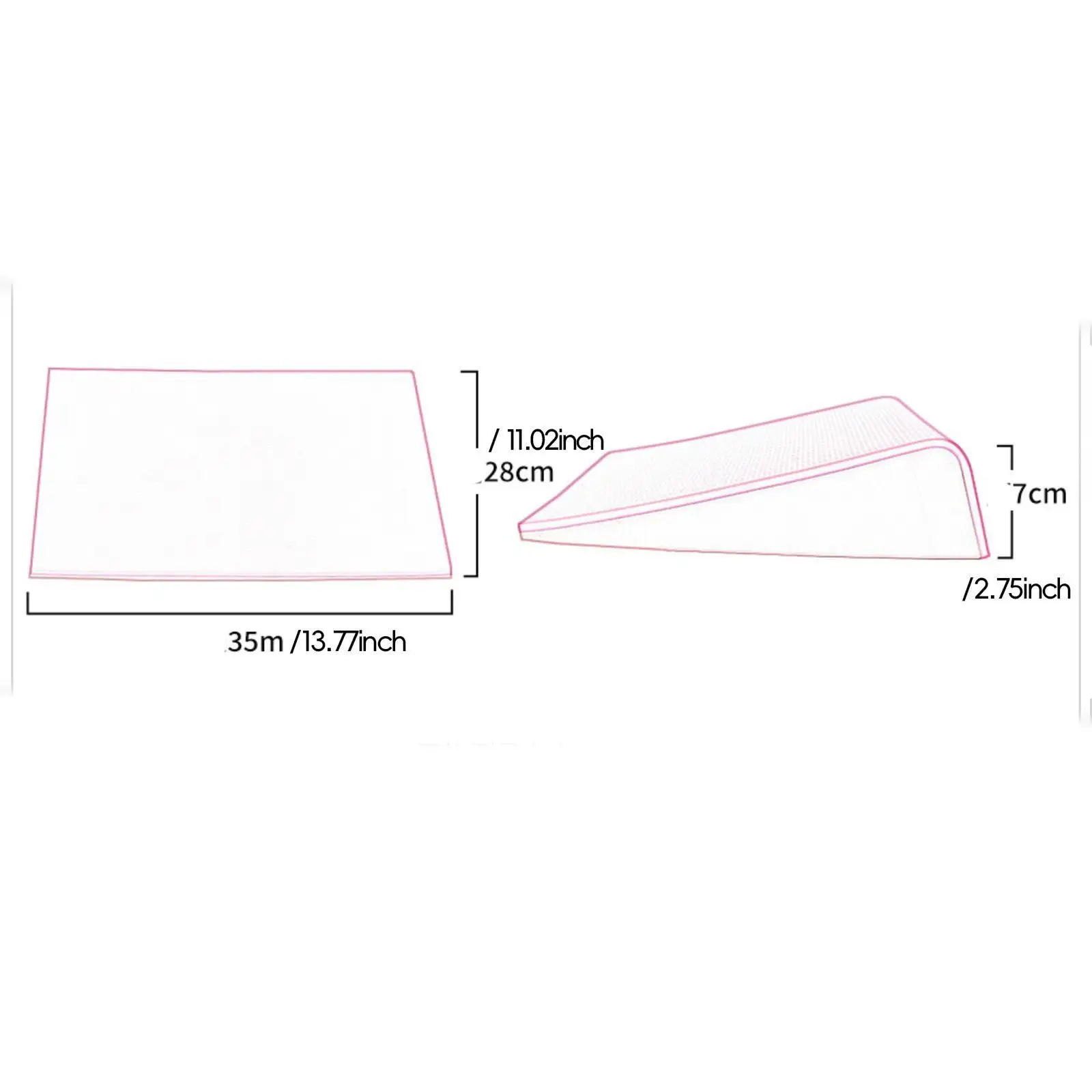 Long Sitting EVA Seat Cushion Wedge Orthopedic Support Pillow for Office Desk Chair Car Airplane Lounge
Long Sitting EVA Seat Cushion Wedge Orthopedic Support Pillow for Office Desk Chair Car Airplane Lounge