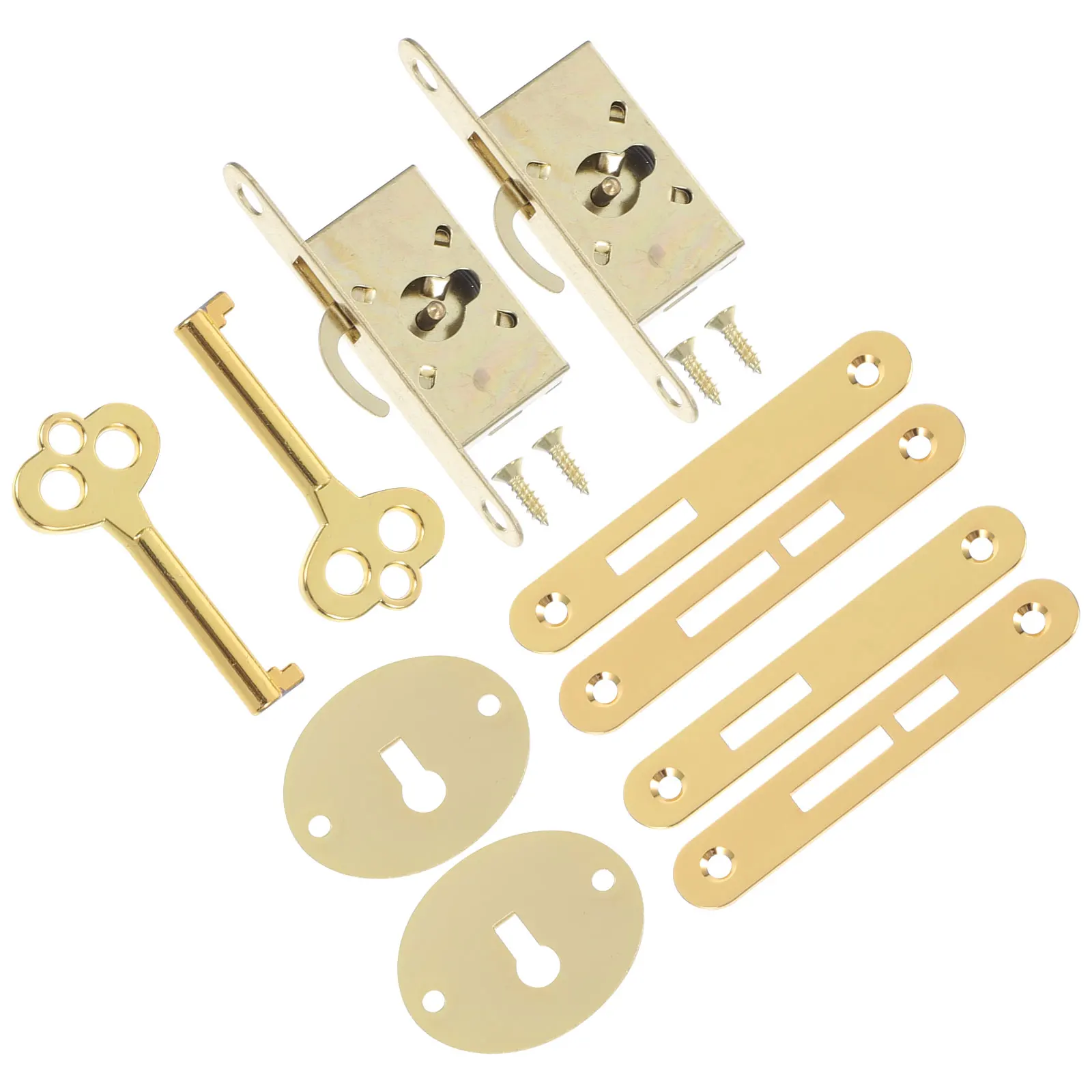 2 Sets Invisible Lock Hardware Accessories Zinc Alloy Wooden Box Locks Cabinet Doors Small Jewelry Gift Tool Boxes
2 Sets Invisible Lock Hardware Accessories Zinc Alloy Wooden Box Locks Cabinet Doors Small Jewelry Gift Tool Boxes