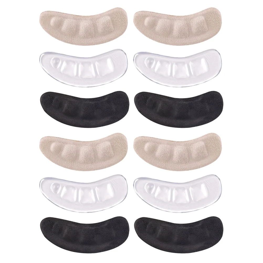6 Pairs High Heels Stickers Shoe Cushion Pads for Women Grips Non-slip Foot Pain Relief Cushions Flannel
6 Pairs High Heels Stickers Shoe Cushion Pads for Women Grips Non-slip Foot Pain Relief Cushions Flannel