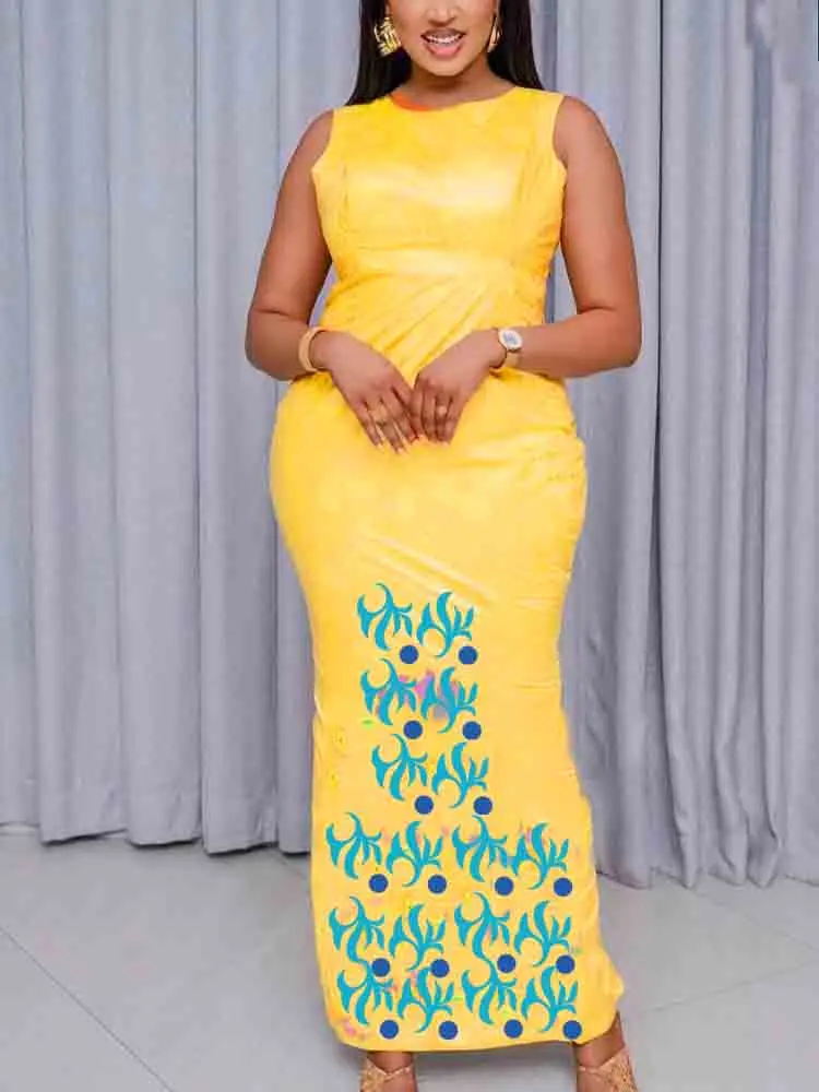 Large Size Bazin Riche Long Dresses Summer African Women Party Clothing Bazin Riche Evening Gowns Top Quality Printed Bazin Clot
Large Size Bazin Riche Long Dresses Summer African Women Party Clothing Bazin Riche Evening Gowns Top Quality Printed Bazin Clot