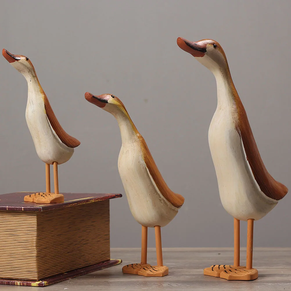 3pcs Wooden Duck Carving Mini Bird Figurines Home Decor Lovely Duck Statue Desk Animal Sculpture Wood Craft Gift
3pcs Wooden Duck Carving Mini Bird Figurines Home Decor Lovely Duck Statue Desk Animal Sculpture Wood Craft Gift