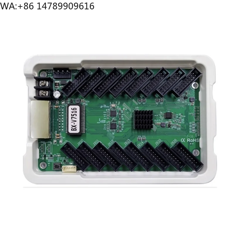 BX-V7516 Receiving Card with 16*HUB75E Port , Work with OVP-V4,OVP-V8,BX-L1A Send Card,128 X 1024pixels
BX-V7516 Receiving Card with 16*HUB75E Port , Work with OVP-V4,OVP-V8,BX-L1A Send Card,128 X 1024pixels
