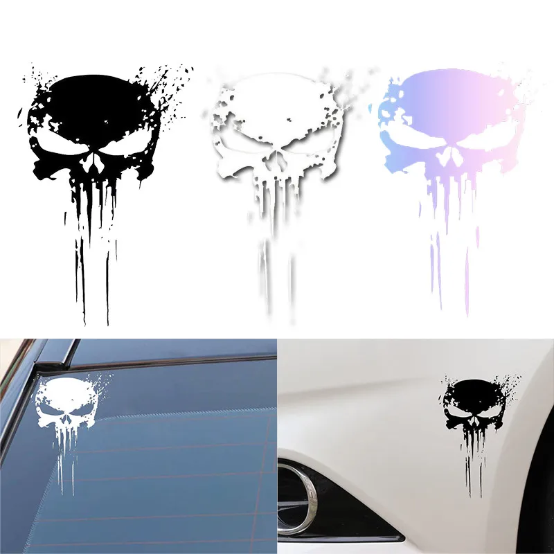 Skull Sticker Reflective Car Stickers 3D Blood Splatter PET Decal 22*15cm Auto Decoration Styling Accessories Universal Stickers
Skull Sticker Reflective Car Stickers 3D Blood Splatter PET Decal 22*15cm Auto Decoration Styling Accessories Universal Stickers