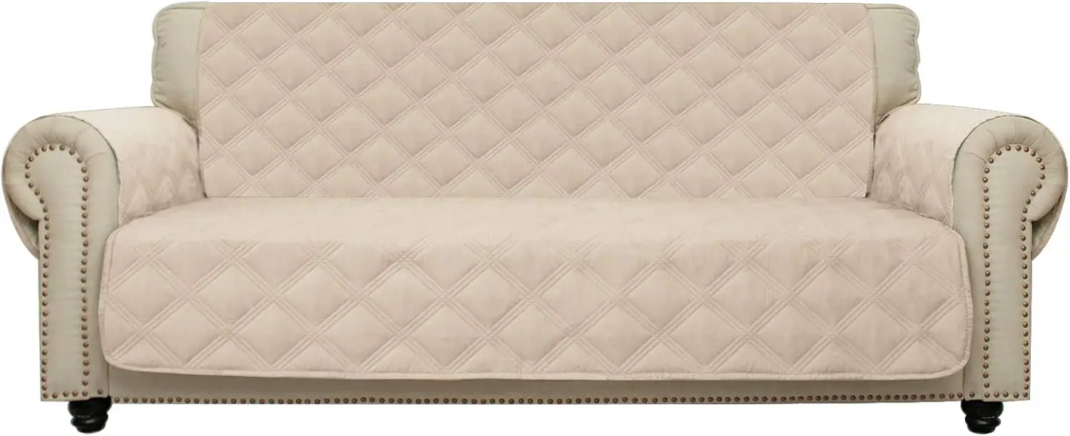 Sofa Cover 100% Waterproof Non-Slip Quilted Furniture Protector Sofa Slipcover For Children, Pets For Leather Couch (Beige,
Sofa Cover 100% Waterproof Non-Slip Quilted Furniture Protector Sofa Slipcover For Children, Pets For Leather Couch (Beige,