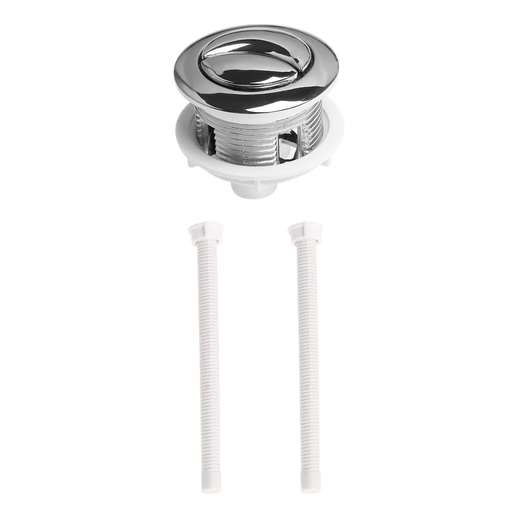 114mm Silver Dual Flush Toilet Water Tank Push Buttons Rods Round Button Toilet water tank button Toilet water tank push button
114mm Silver Dual Flush Toilet Water Tank Push Buttons Rods Round Button Toilet water tank button Toilet water tank push button