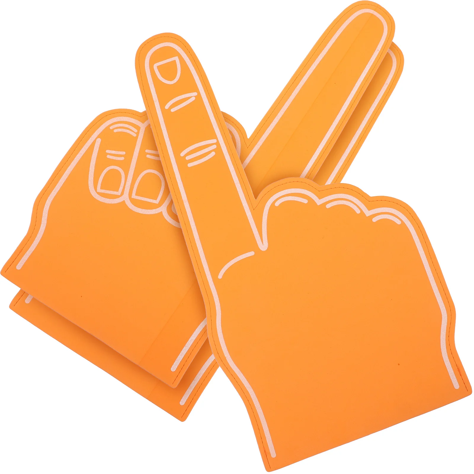 3pcs Foam Finger Cots Soft Cheerleading Hands Orange Sports Game Party Noisemaker Props Lightweight Accessories
3pcs Foam Finger Cots Soft Cheerleading Hands Orange Sports Game Party Noisemaker Props Lightweight Accessories
