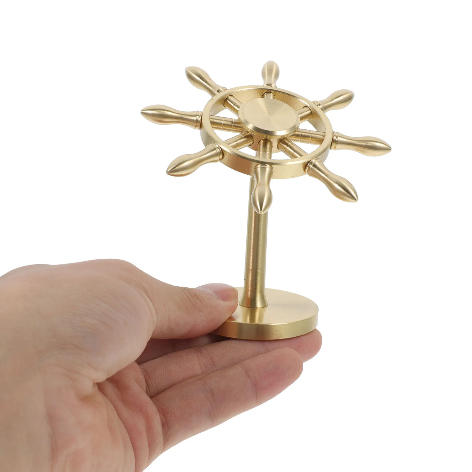 Marine Rudder Decorative Ornament Rotatable Mediterranean Style Desktop Home Nautical Table Decor Desktop Ornament
Marine Rudder Decorative Ornament Rotatable Mediterranean Style Desktop Home Nautical Table Decor Desktop Ornament