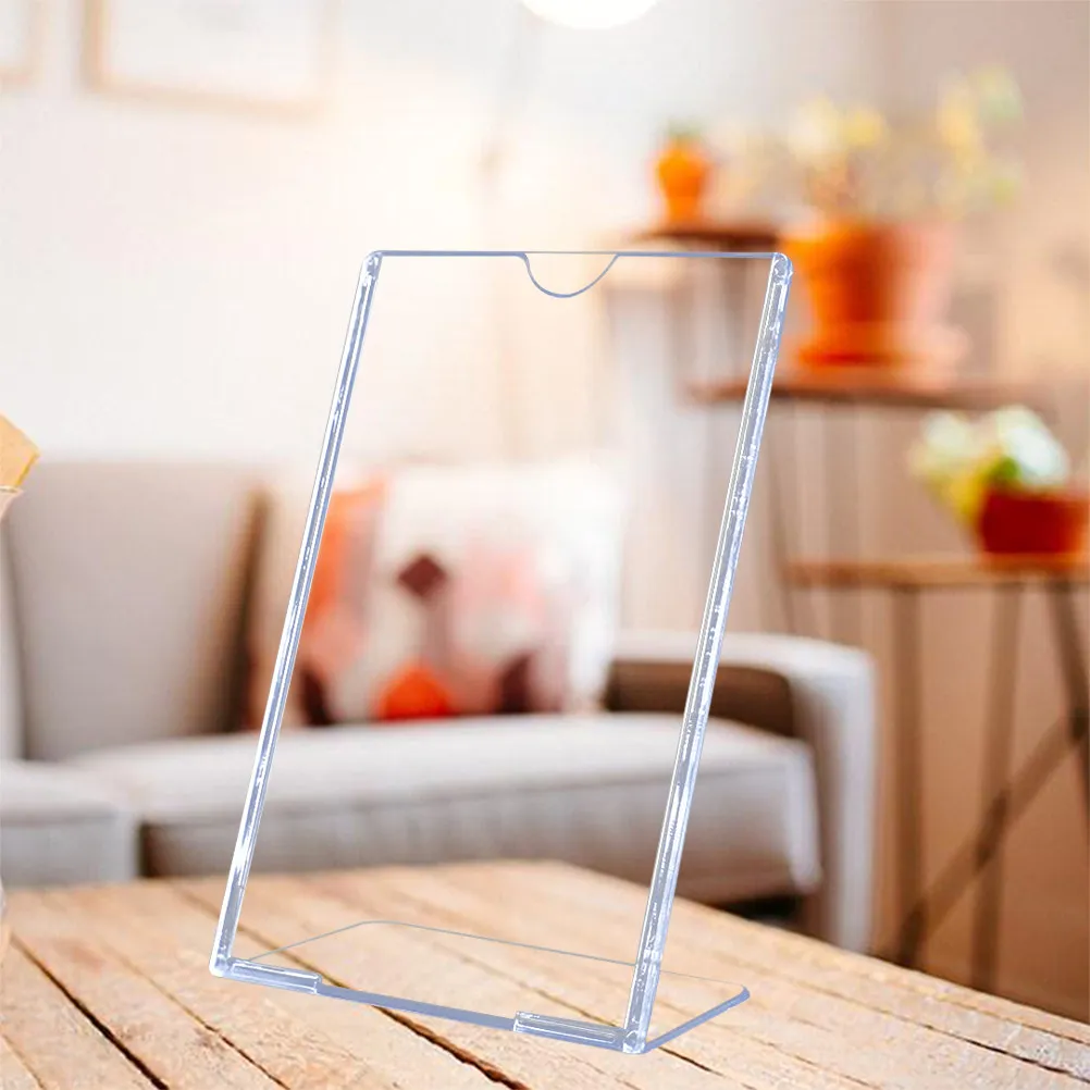 Набор из 6 акриловых L-образных подставок с наклонной поверхностью для меню, фотографий, инструкций, рекламы в супермаркетах, магазинах и розничных точках
Набор из 6 акриловых L-образных подставок с наклонной поверхностью для меню, фотографий, инструкций, рекламы в супермаркетах, магазинах и розничных точках