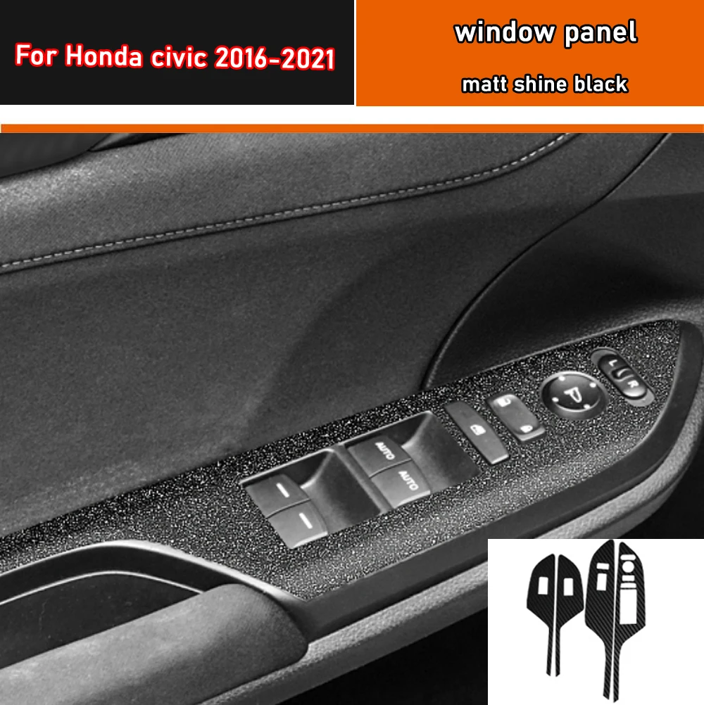 Car Interior Sticker Gear Box Protective Film For I Car Gear Panel Sticker Carbon Fiber Black For Honda Civic 2016-2021
Car Interior Sticker Gear Box Protective Film For I Car Gear Panel Sticker Carbon Fiber Black For Honda Civic 2016-2021