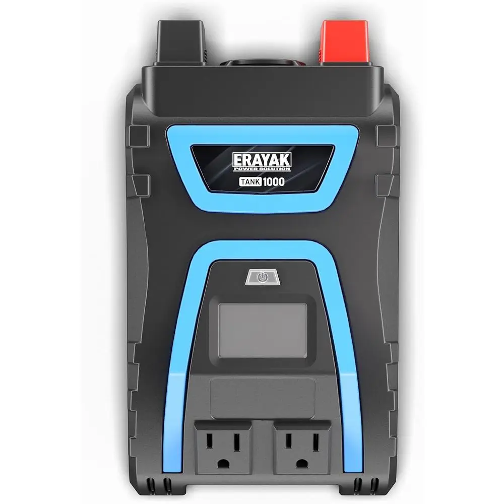 1000W Power Inverter, 12V DC to 110V 120V AC, LCD Display, Pure Sine Wave, Dual 120V AC Outlets, USB-A & Type-C Ports, Quiet for
1000W Power Inverter, 12V DC to 110V 120V AC, LCD Display, Pure Sine Wave, Dual 120V AC Outlets, USB-A & Type-C Ports, Quiet for