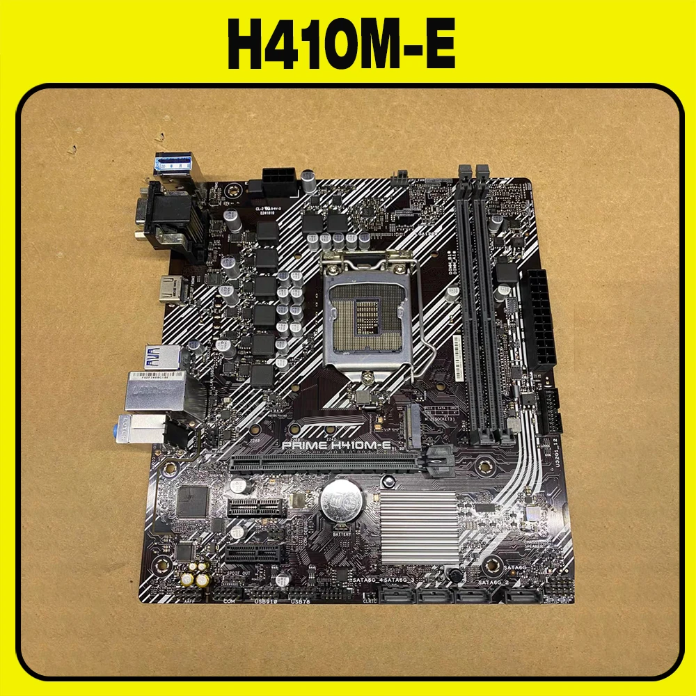PRIME H410M-E For A-S-U-S H410 LGA 1200 mic-ATX motherboard M.2 DDR4 HDMI USB 3.2 SATA 6 Gbps
PRIME H410M-E For A-S-U-S H410 LGA 1200 mic-ATX motherboard M.2 DDR4 HDMI USB 3.2 SATA 6 Gbps