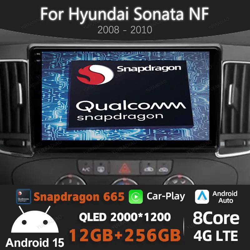 Автомобильный радиоприемник Android 15 для Hyundai Sonata Nf 2008-2010 Мультимедийный видеоплеер Qualcomm 4G LTE 5G WIFI QLED Головное устройство GPS NAVI
Автомобильный радиоприемник Android 15 для Hyundai Sonata Nf 2008-2010 Мультимедийный видеоплеер Qualcomm 4G LTE 5G WIFI QLED Головное устройство GPS NAVI