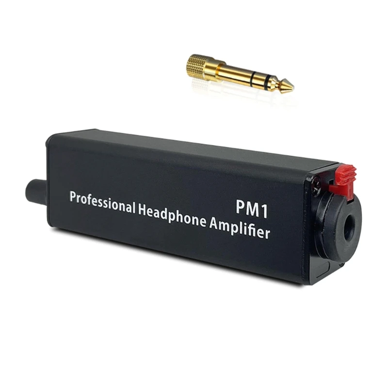 High Fidelitys Headphone Amplifier, Rechargeable with 3.5mm 6.35mm Input, for Enhances On Stage Sound Monitoring
High Fidelitys Headphone Amplifier, Rechargeable with 3.5mm 6.35mm Input, for Enhances On Stage Sound Monitoring