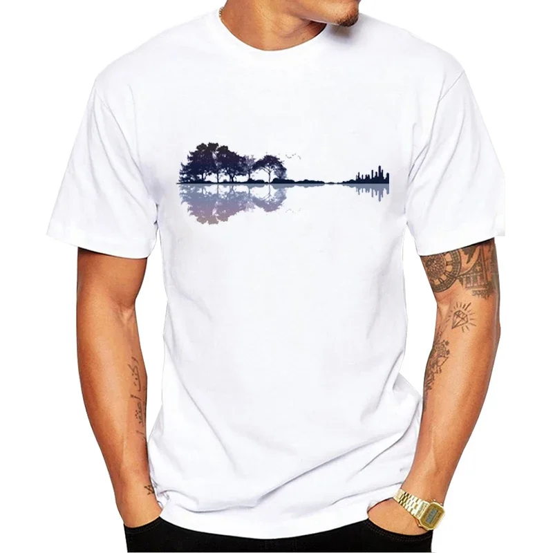 Nature guitar men T-shirt fashion creative guitar printed tshirts o-neck short sleeve cool tops Funny tees
Nature guitar men T-shirt fashion creative guitar printed tshirts o-neck short sleeve cool tops Funny tees
