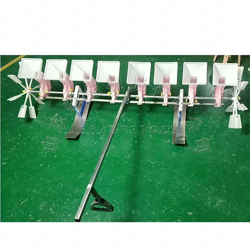 Ручная сеялка для риса, машина для прямого посева риса, сеялка для риса на 8 и 10 рядов.
Ручная сеялка для риса, машина для прямого посева риса, сеялка для риса на 8 и 10 рядов.