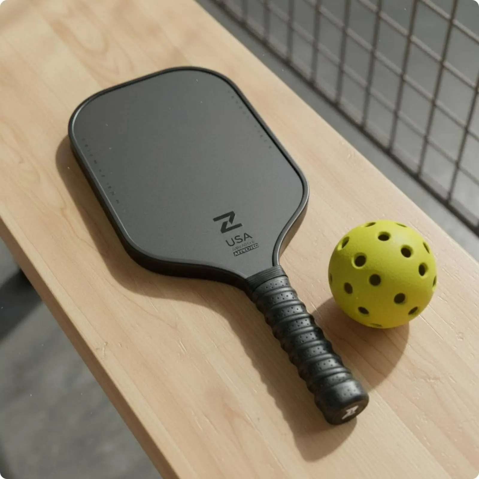 Textured Carbon Fiber Pickleball Paddle 16 Mm Thick Textured Pickleball Paddle Sports Gear Matte Finish High Rotation Texture
Textured Carbon Fiber Pickleball Paddle 16 Mm Thick Textured Pickleball Paddle Sports Gear Matte Finish High Rotation Texture