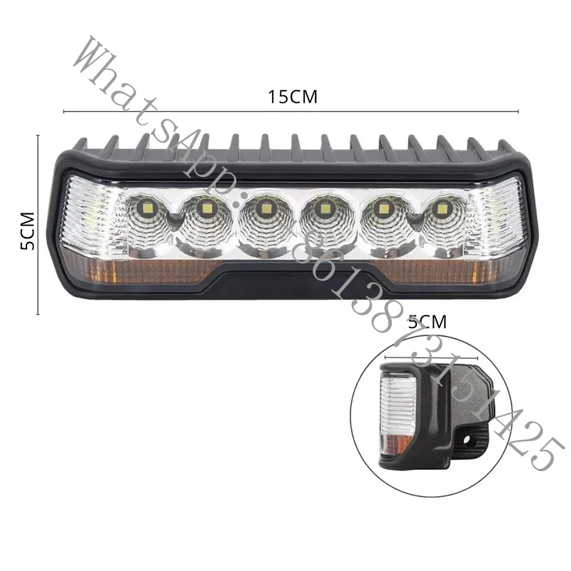 Suitable Vehicles 15cm X4 Series LED Strip Lights, 15W Professional Grade, Dual-Function as Daytime Running Light
Suitable Vehicles 15cm X4 Series LED Strip Lights, 15W Professional Grade, Dual-Function as Daytime Running Light