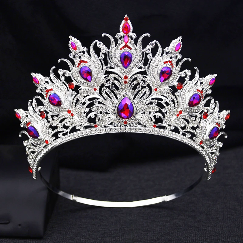 Rhinestone Crystal Large Diadem Miss Pageant Crown 10 cm Height Tiaras for Queen Prom Hair Jewelry Accessories
Rhinestone Crystal Large Diadem Miss Pageant Crown 10 cm Height Tiaras for Queen Prom Hair Jewelry Accessories