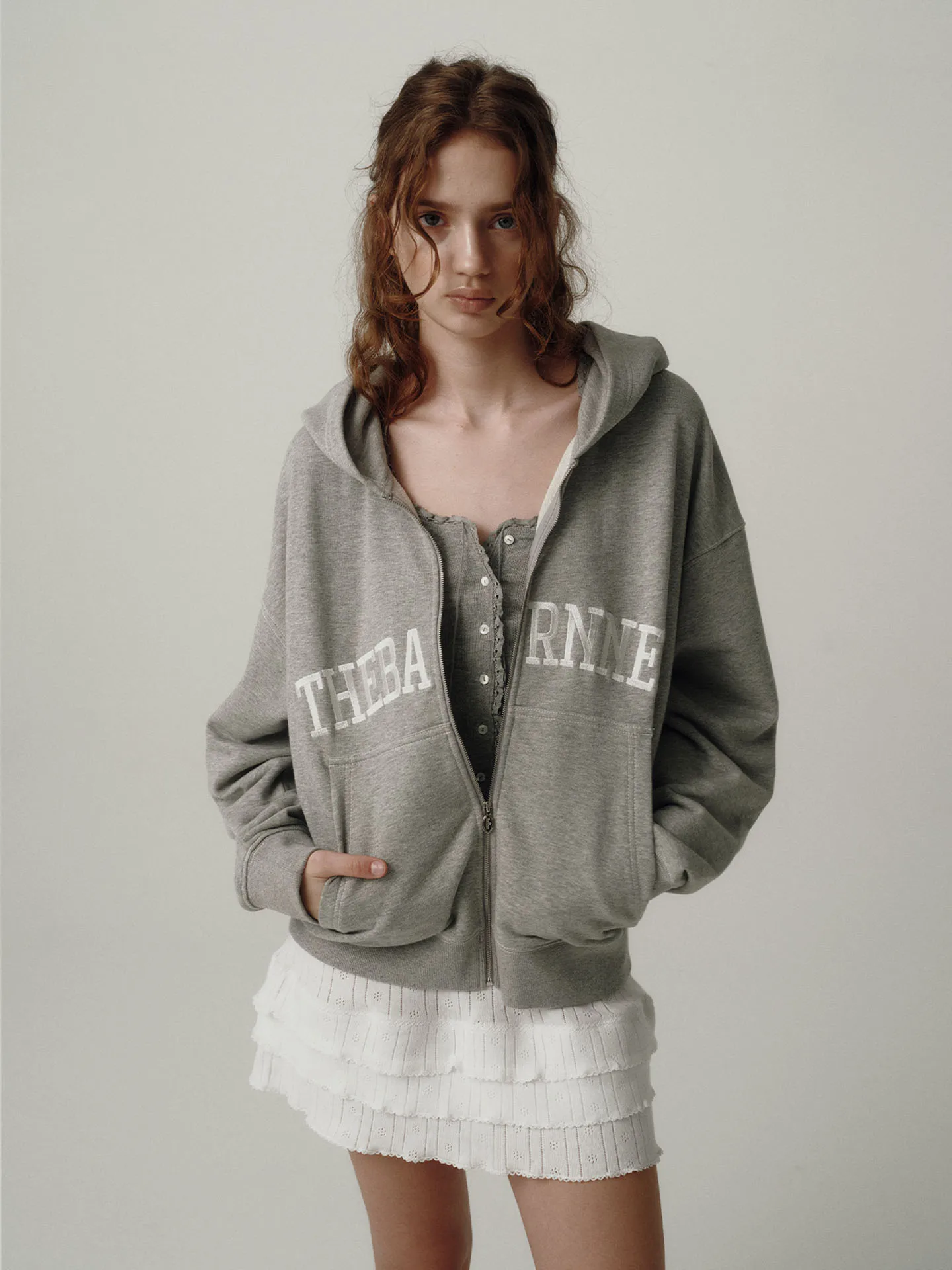 Thebarnnet Oversized Zipper Hoodie Embroidered Vintage Loose Top Cotton Long Sleeve Commute Style Autumn New Arrivals
Thebarnnet Oversized Zipper Hoodie Embroidered Vintage Loose Top Cotton Long Sleeve Commute Style Autumn New Arrivals
