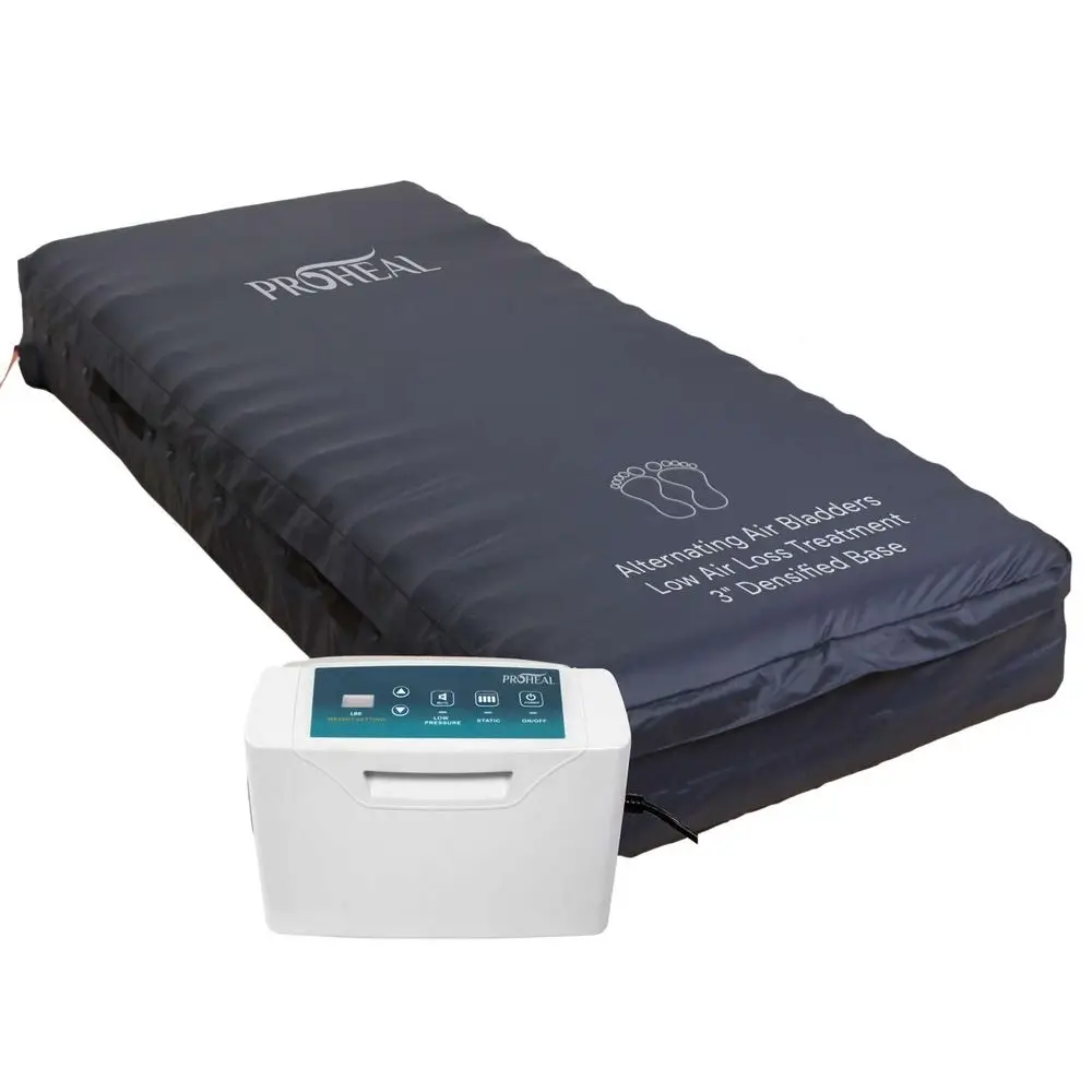 Air Loss Alternating Pressure Mattress 36 x 80 x 8 3 Densified Base Digital Pressure Mattress for Bed Sores Silent Air Pump Air
Air Loss Alternating Pressure Mattress 36 x 80 x 8 3 Densified Base Digital Pressure Mattress for Bed Sores Silent Air Pump Air