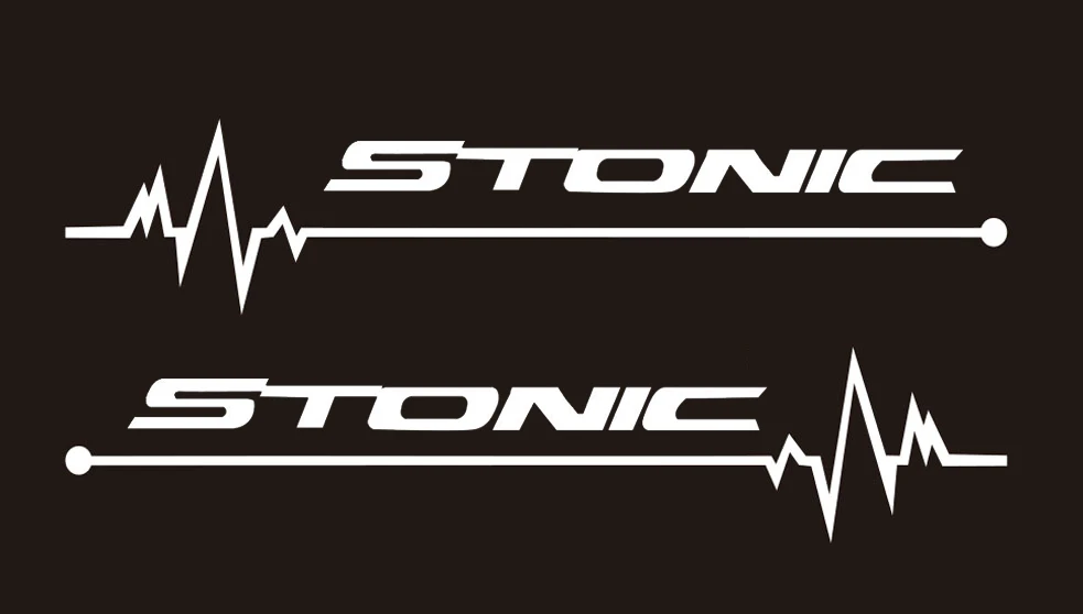Letter Stonic car sticker black and white silhouette car rearview mirror side window trunk helmet decal PVC waterproof 2PCS
Letter Stonic car sticker black and white silhouette car rearview mirror side window trunk helmet decal PVC waterproof 2PCS