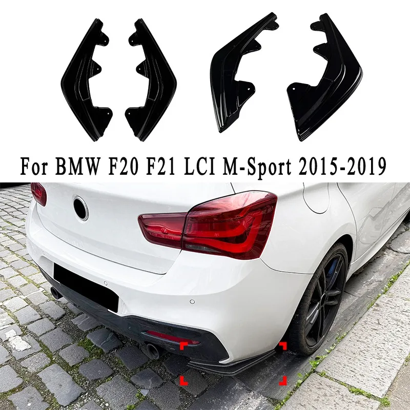 For BMW F20 F21 LCI M Sport 2015-2019 Car Rear Bumper Side Splitter Rear Bumper Side Diffuser Spoiler Splitter Tuning Bodykit
For BMW F20 F21 LCI M Sport 2015-2019 Car Rear Bumper Side Splitter Rear Bumper Side Diffuser Spoiler Splitter Tuning Bodykit