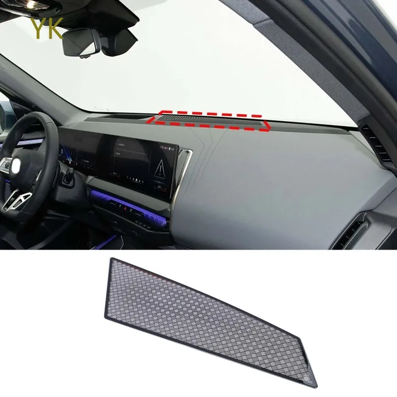 Для BMW X3 G45 G48 2025-2026, черная автомобильная приборная панель из нержавеющей стали, крышка динамика, украшение интерьера, автомобильные аксессуары
Для BMW X3 G45 G48 2025-2026, черная автомобильная приборная панель из нержавеющей стали, крышка динамика, украшение интерьера, автомобильные аксессуары