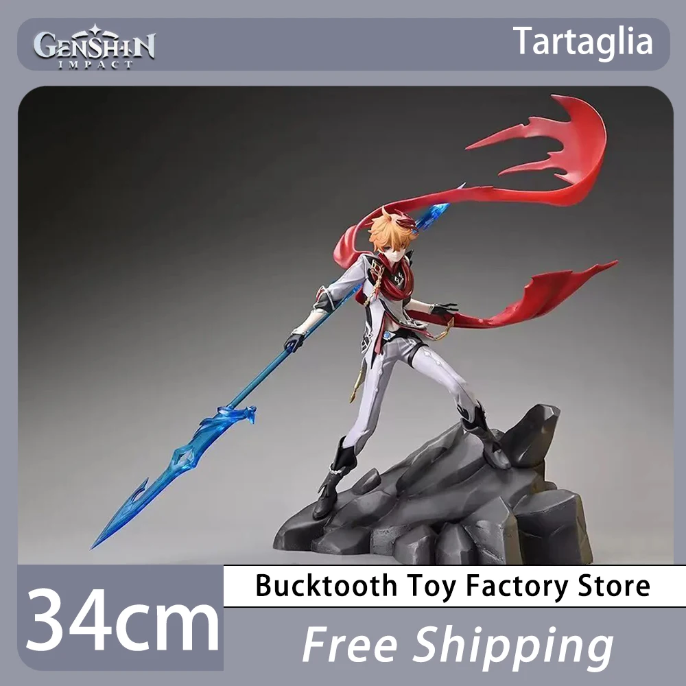 34cm Genshin Impact Tartaglia Anime Figurine Battle Scene Action Figure Pvc Statue Collection Room Decoration Model Toys Gifts
34cm Genshin Impact Tartaglia Anime Figurine Battle Scene Action Figure Pvc Statue Collection Room Decoration Model Toys Gifts