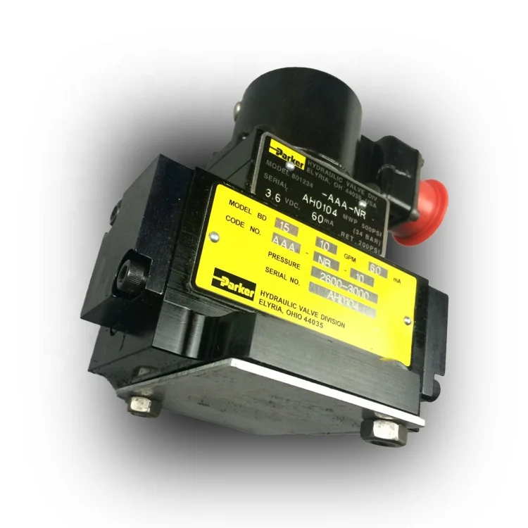 Pilot Operated Pressure Relief Valve Subplate Mounting Parker D31FCE02DC1NB70 Brand New Proportional Valve
Pilot Operated Pressure Relief Valve Subplate Mounting Parker D31FCE02DC1NB70 Brand New Proportional Valve