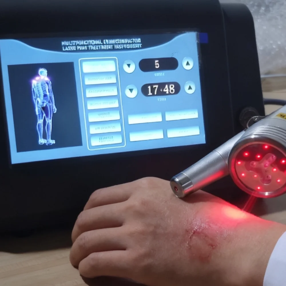 Deep Tissue Laser Therapy Device 1055mW, Pain Relief for Shoulder Knee Hand, 1064nm LLLT for Arthritis & Injury Recovery in Huma
Deep Tissue Laser Therapy Device 1055mW, Pain Relief for Shoulder Knee Hand, 1064nm LLLT for Arthritis & Injury Recovery in Huma