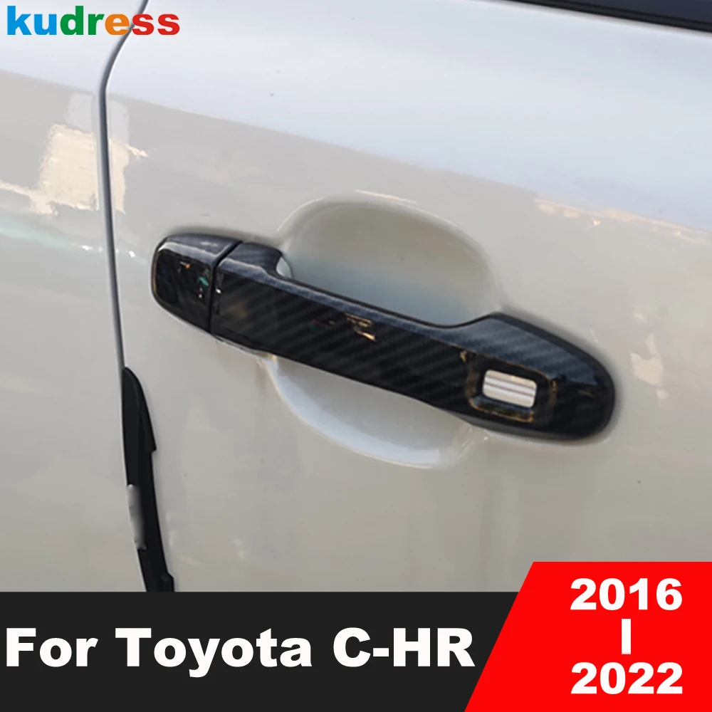 For Toyota C-HR CHR 2016 2017 2018 2019 2020 2021 2022 Carbon Fiber Car Front Door Handle Cover Trim Catch Overlay Accessories
For Toyota C-HR CHR 2016 2017 2018 2019 2020 2021 2022 Carbon Fiber Car Front Door Handle Cover Trim Catch Overlay Accessories