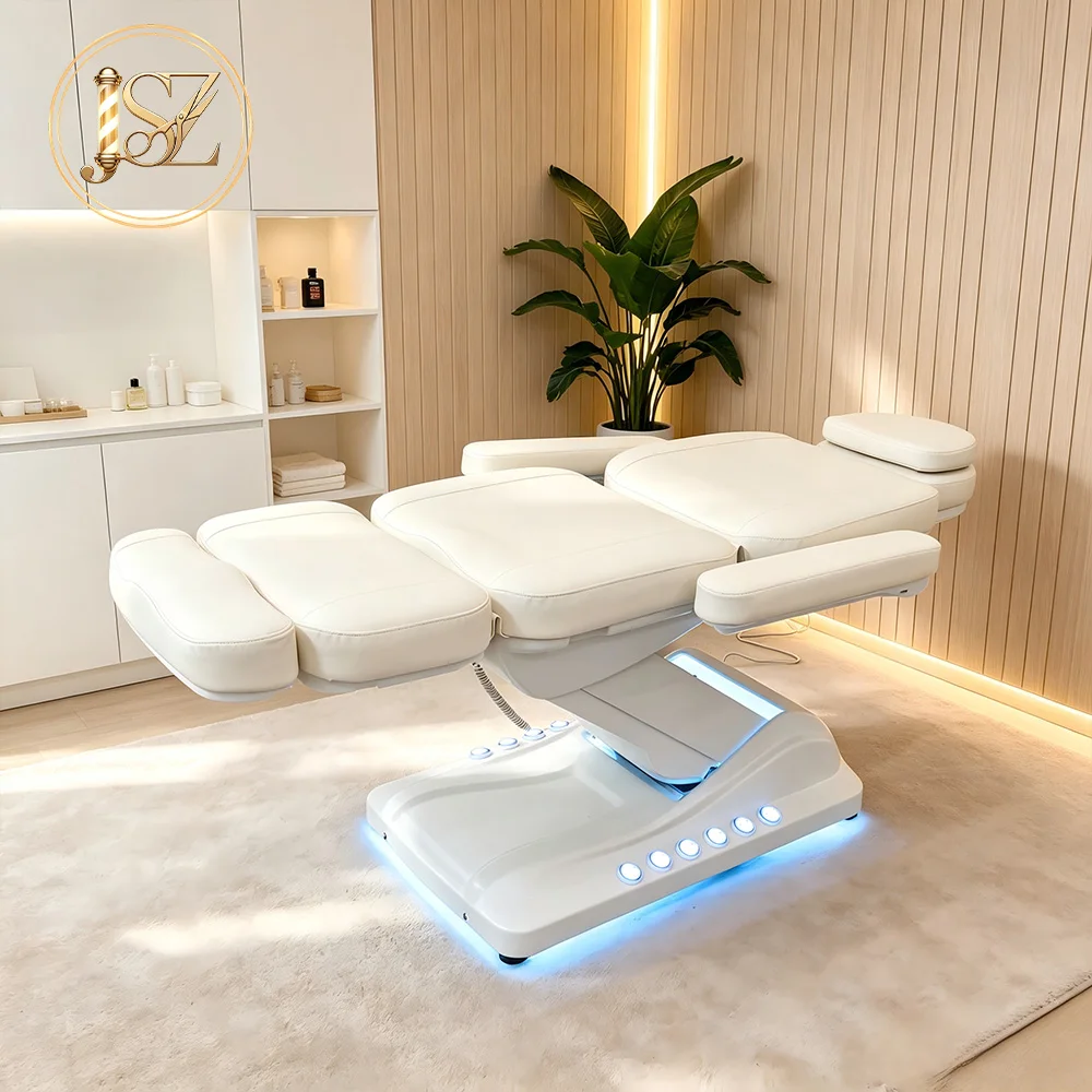 Luxury Electric 3 Motors Facial Massage Bed Multifunctional Salon Esthetician Chair Bed
Luxury Electric 3 Motors Facial Massage Bed Multifunctional Salon Esthetician Chair Bed